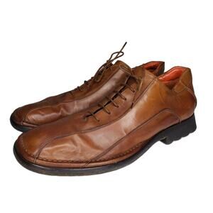 Mark Nason Mens Brown Tan Leather Size 13 M Vintage Bicycle Square Toe